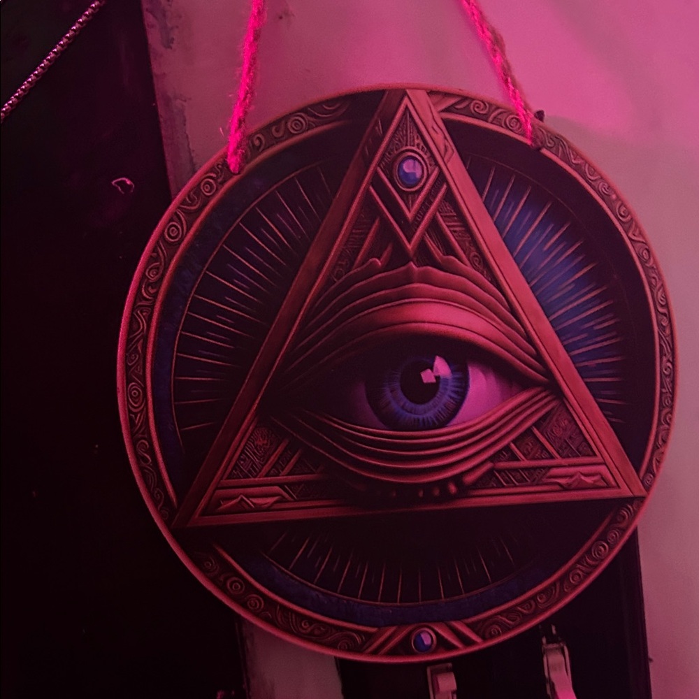 Mystic Eye Wall Decor in Black and Blue